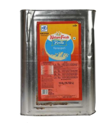 NATURE FRESH PURITA VANASPATI APPROX TIN 16.48 L